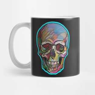 The Happy Skull (Blue) Mug